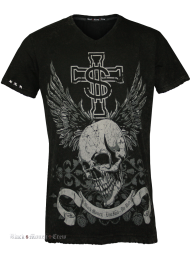 Herren Shirt Live Fast (schwarz)